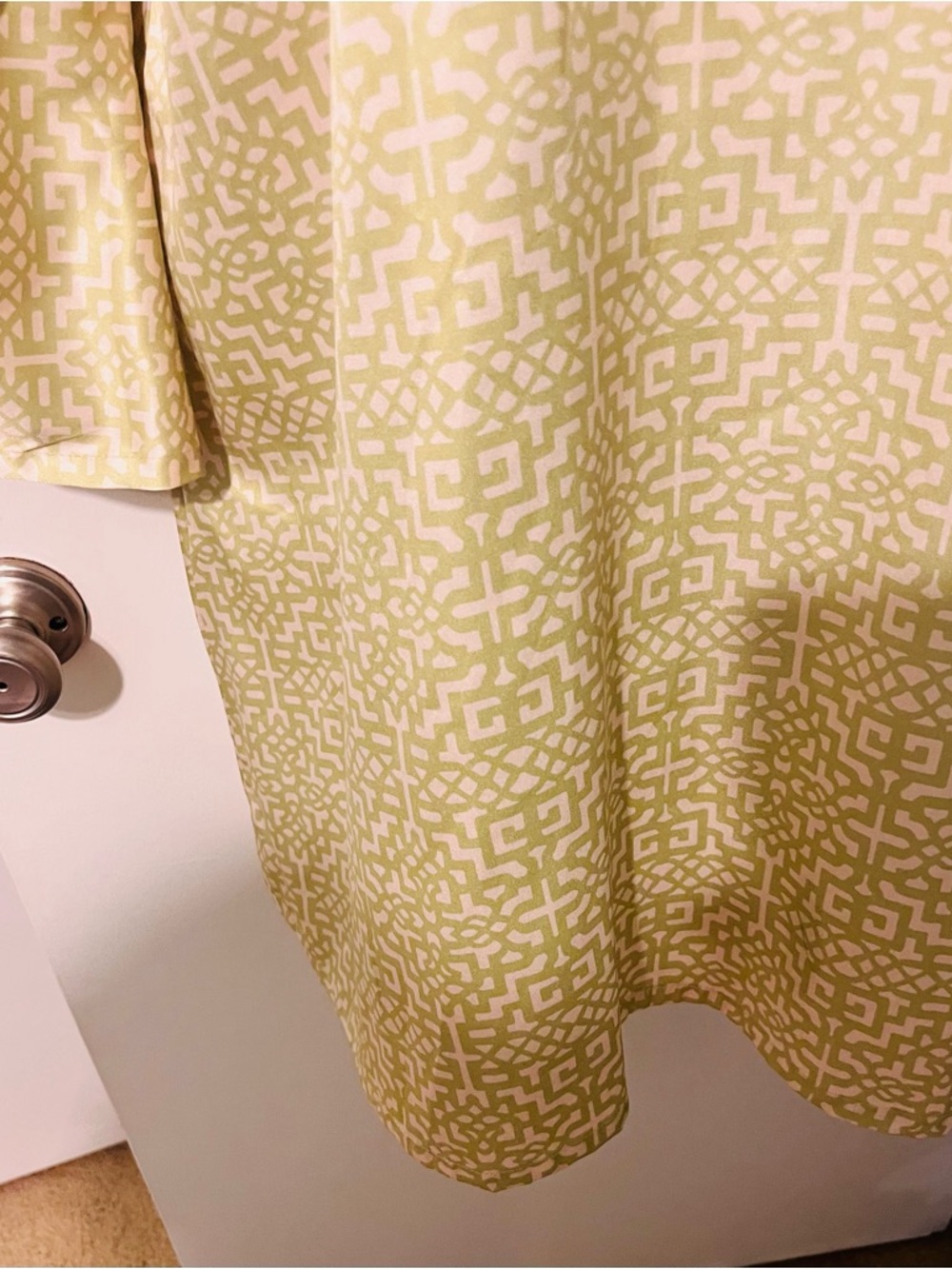 🎉🎉 SATURDAY SPECIAL 🎉🎉Soirée the Label. Lime green satin silk caftan dress-XL - Picture 13 of 16